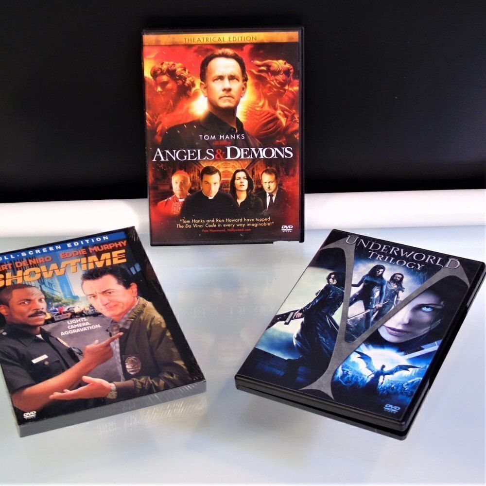 DVDs Lot Showtime , Angels and Demons ,Underworld